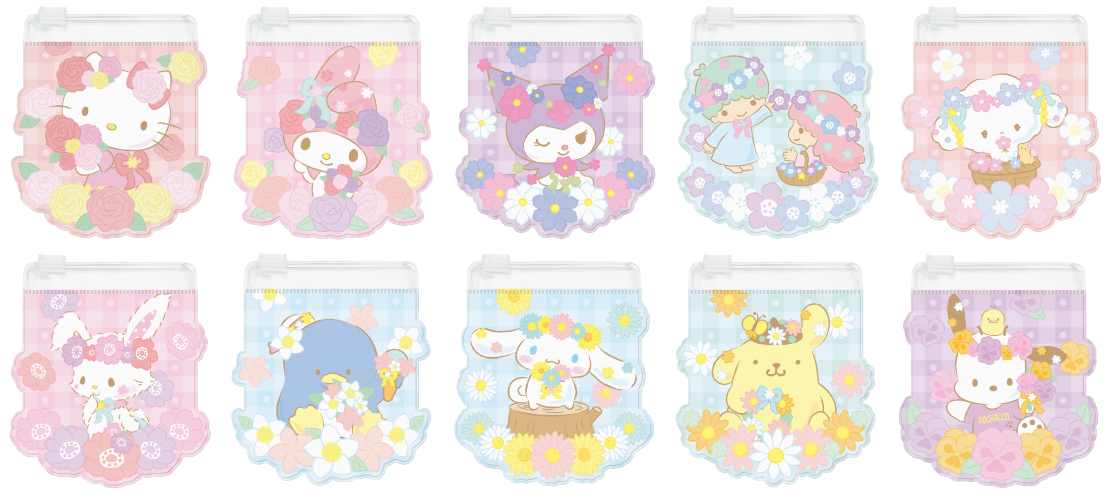 Happyくじ】お花満開なサンリオキャラがカワイイ！ 5／7発売