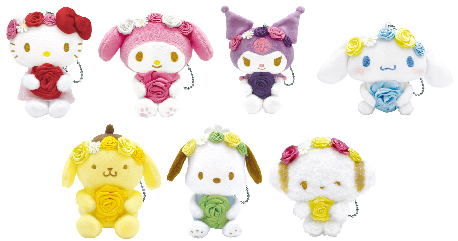 Happyくじ】お花満開なサンリオキャラがカワイイ！ 5／7発売