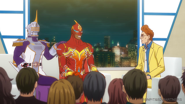 TIGER & BUNNY 2』第4話、ファイヤーエンブレムが悩みを相談