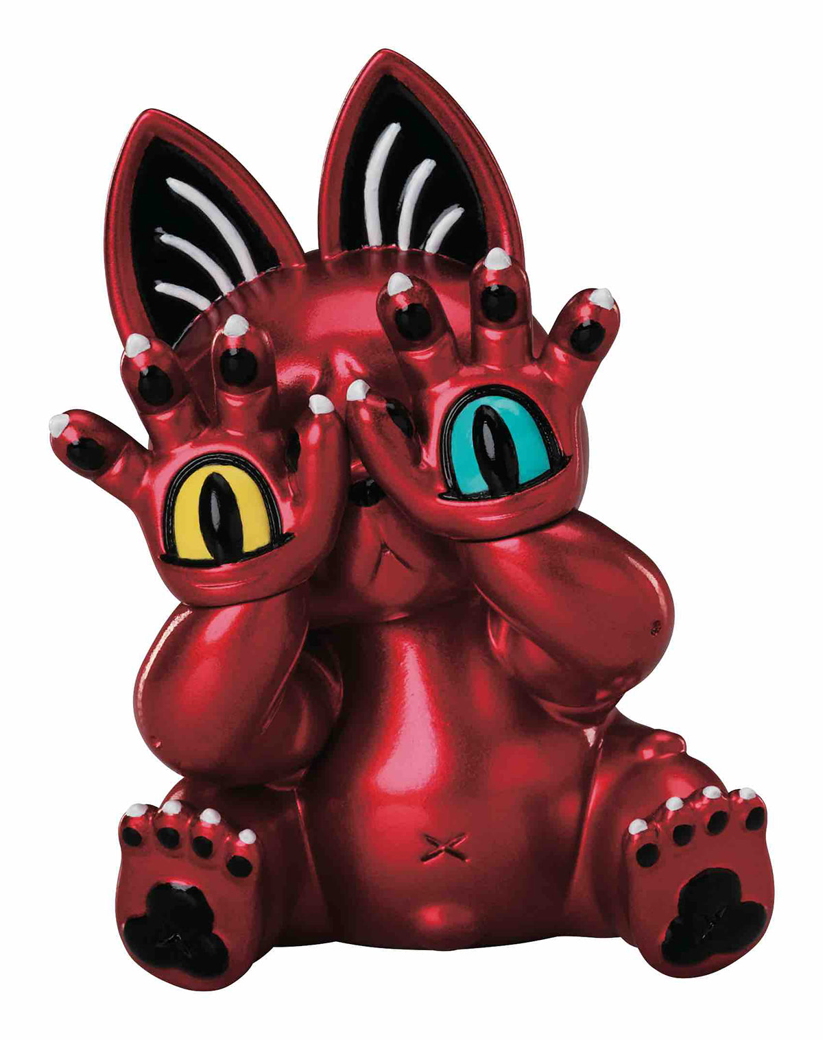 ソフビ即完の “ジゴクネコおにぎり” がカプセルアイテムで登場