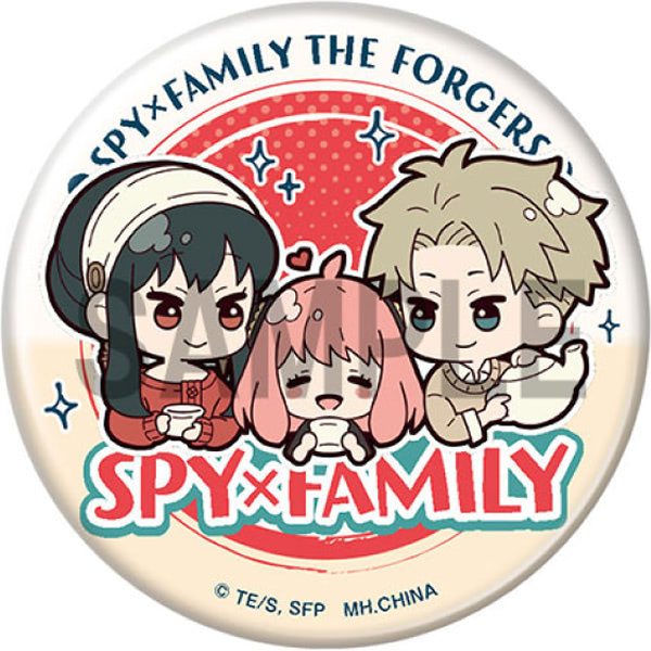 SPY×FAMILY』キュートなイラストに注目♪バディコレ缶バッジ