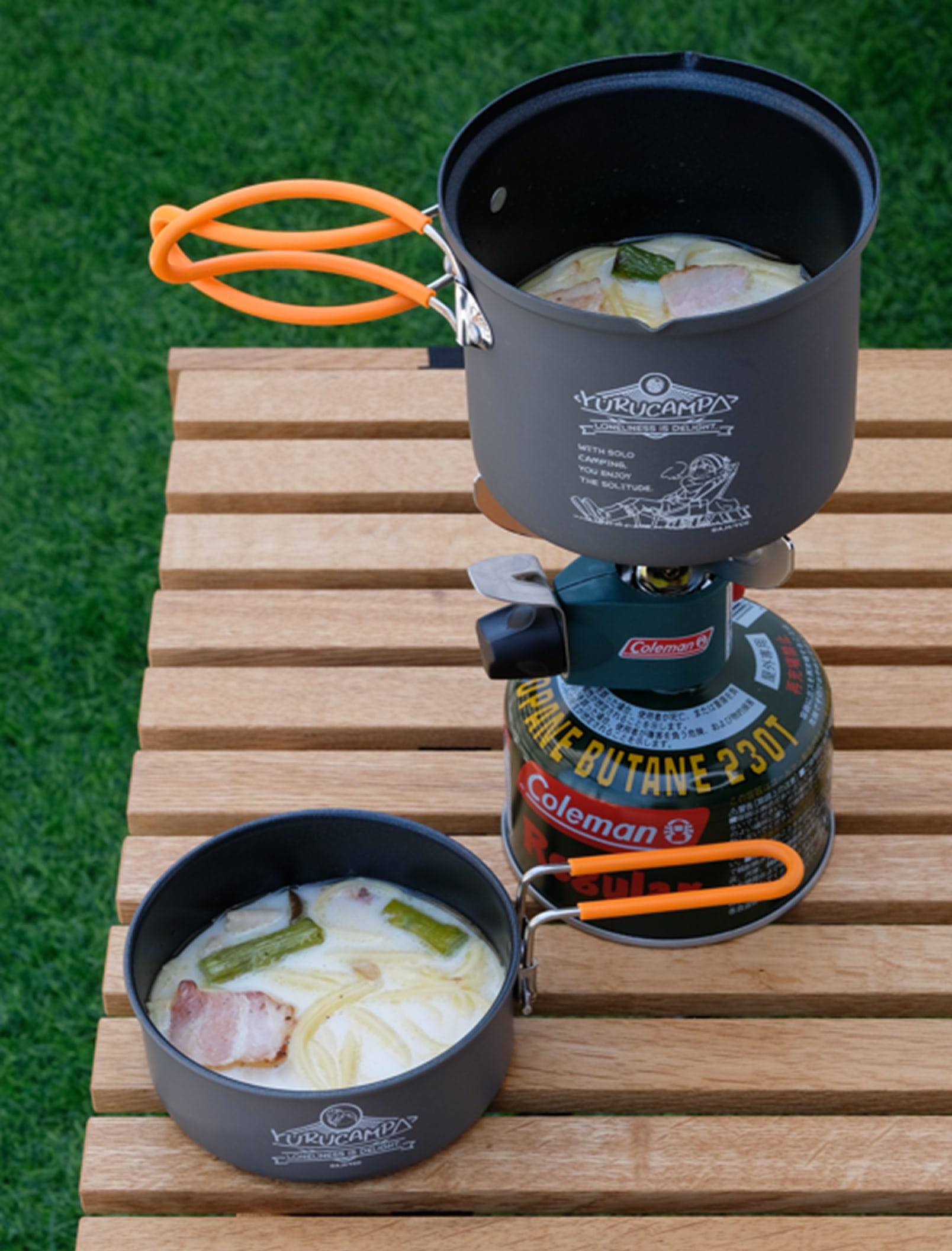 Coleman ゆるキャン　限定　クッカーセット 即完売した、ゆるキャン△×Colemanコラボ 「ゆるパックアウェイ