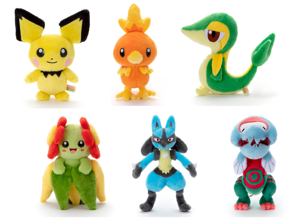 キミにきめた！ポケモンゲットぬいぐるみ』にピチューやルカリオ