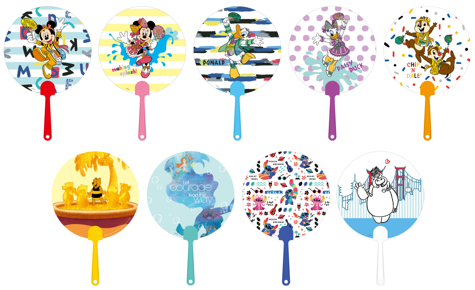 ミッキー&フレンズたちと夏を楽しむ♪ ローソンほかにHappyくじ登場