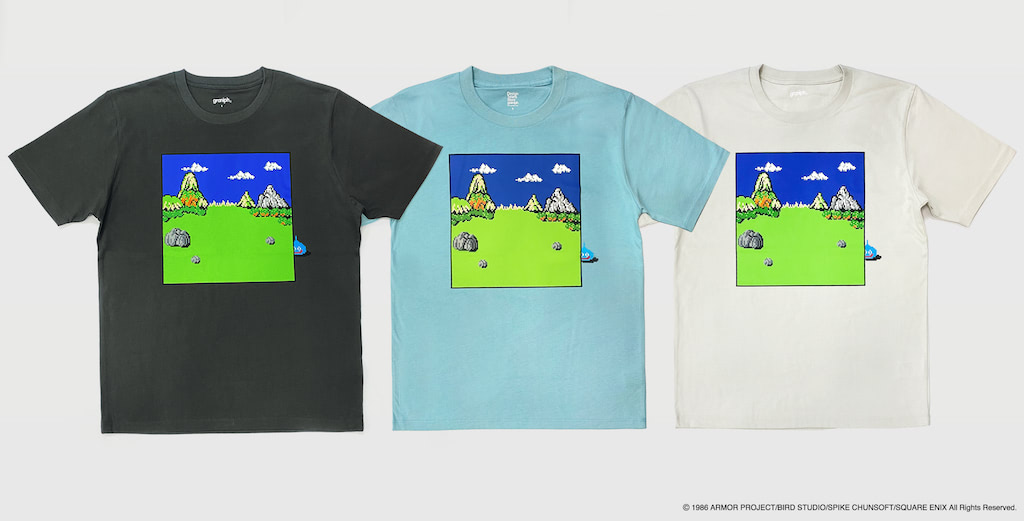 ドラクエコラボ✨グラニフ　ようすをうかがうスライム　シャツワンピース グラニフ ドラクエ スライム シャツワンピース｜Yahoo!フリマ