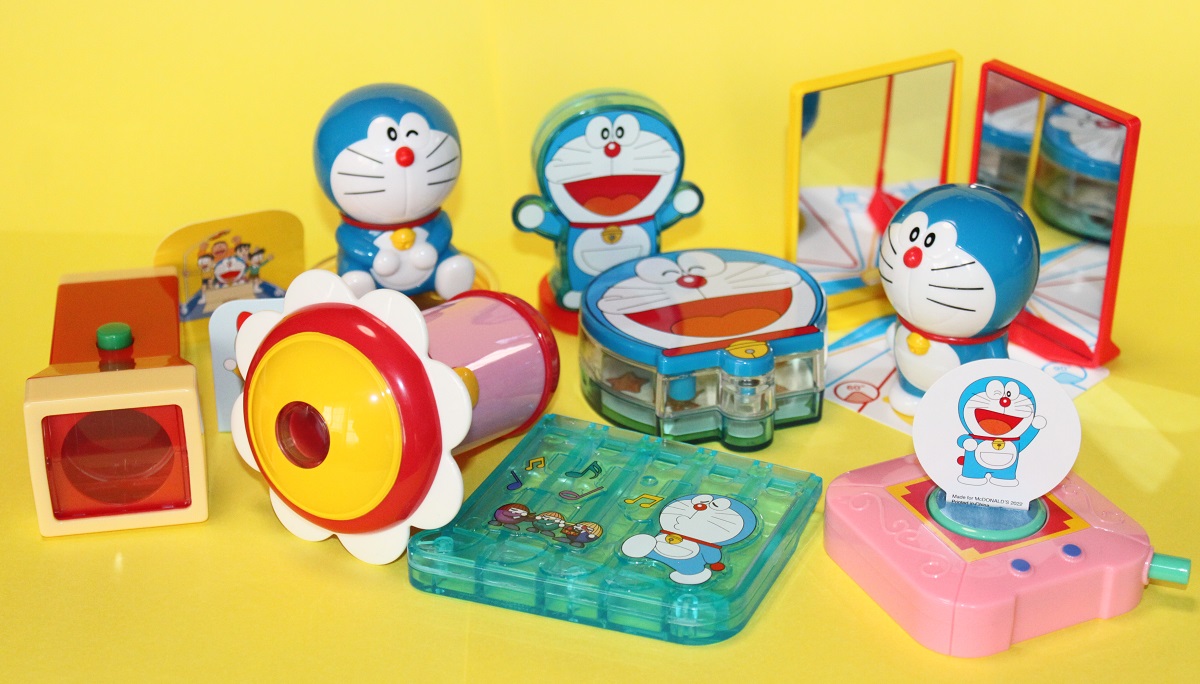 ハッピーセット ドラえもん わくわくじゆう研究 で宿題もok アニメージュプラス アニメ 声優 特撮 漫画のニュース発信