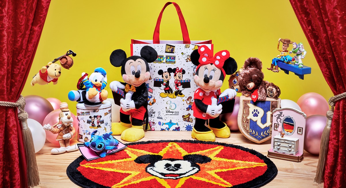Disney30周年グッズ☆ 祝！ディズニーストア30周年！】特別な記念グッズが続々と登場