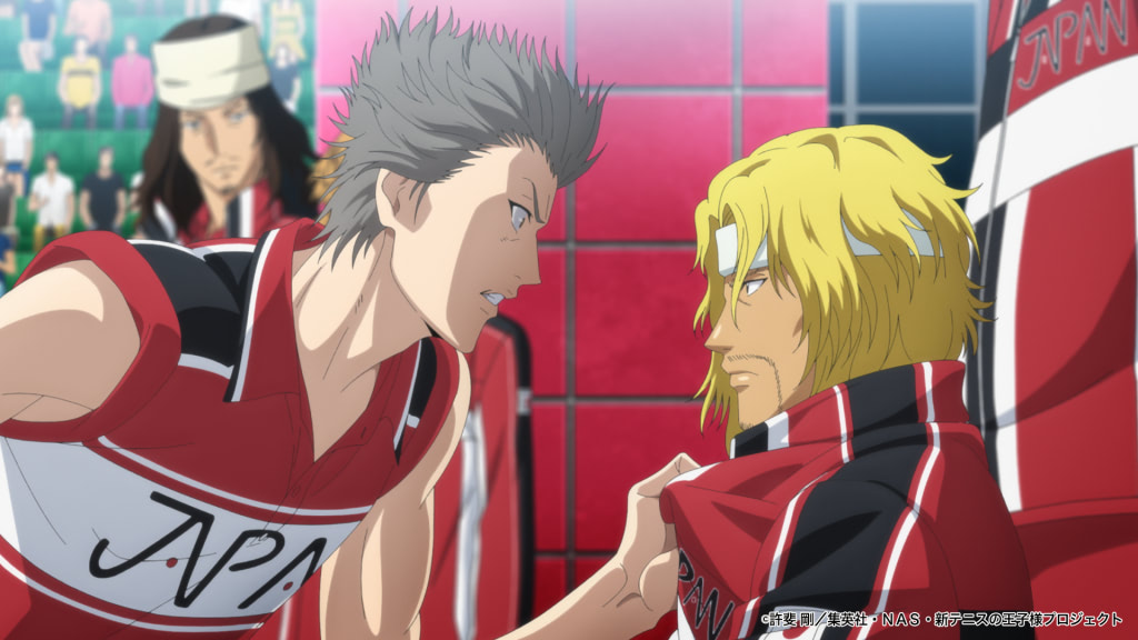 新テニU-17W杯編』第8話 強豪スイスに亜久津が立ち向かう