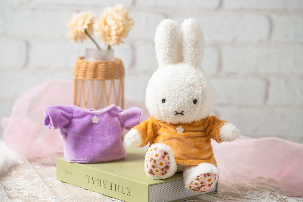 ミッフィー ふわふわぬいぐるみ ベージュ ブラウン miffy ミッフィースナッフィー/ぬいぐるみ 25cm/フラッフィー