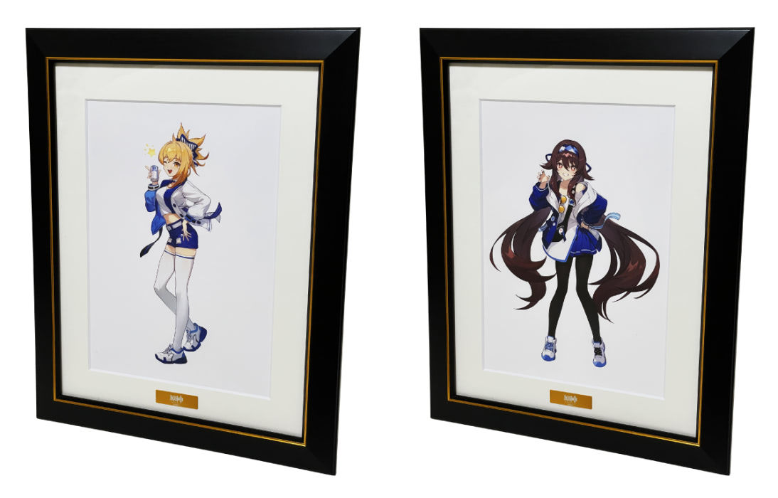 ローソンの『原神』描き下ろしアイテム！ローソンカラーの衣装で登場