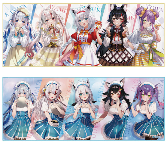 ホロライブ』のローソン限定描き下ろしイラストがカワイイ