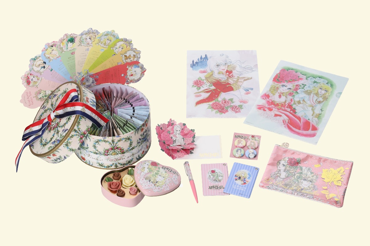 ベルサイユのばら 劇場版コラボカフェ限定グッズ オスカル フェルゼン