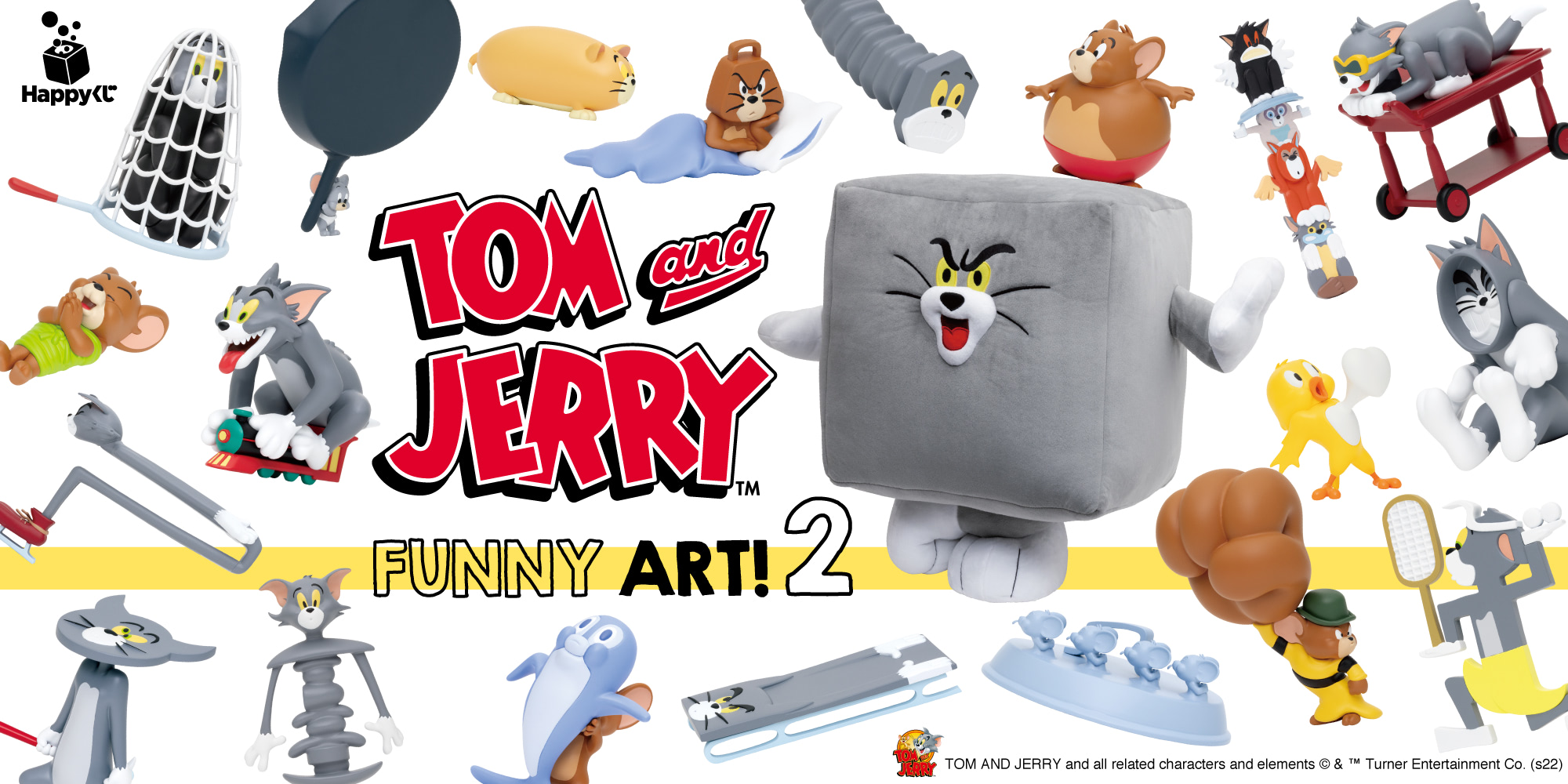 Happyくじ　トムとジェリー　FUNNY ART!4 Happyくじ】トムジェリ‼️TOM and JERRY FUNNY ART!4