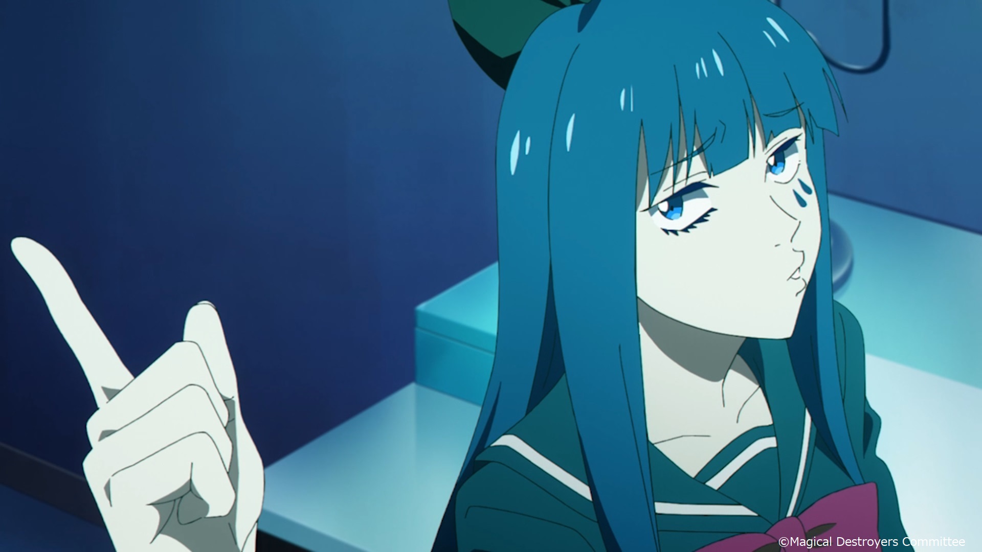 マジデス』超個性的な魔法少女ブルーの予告SPOT公開！ | アニメージュ