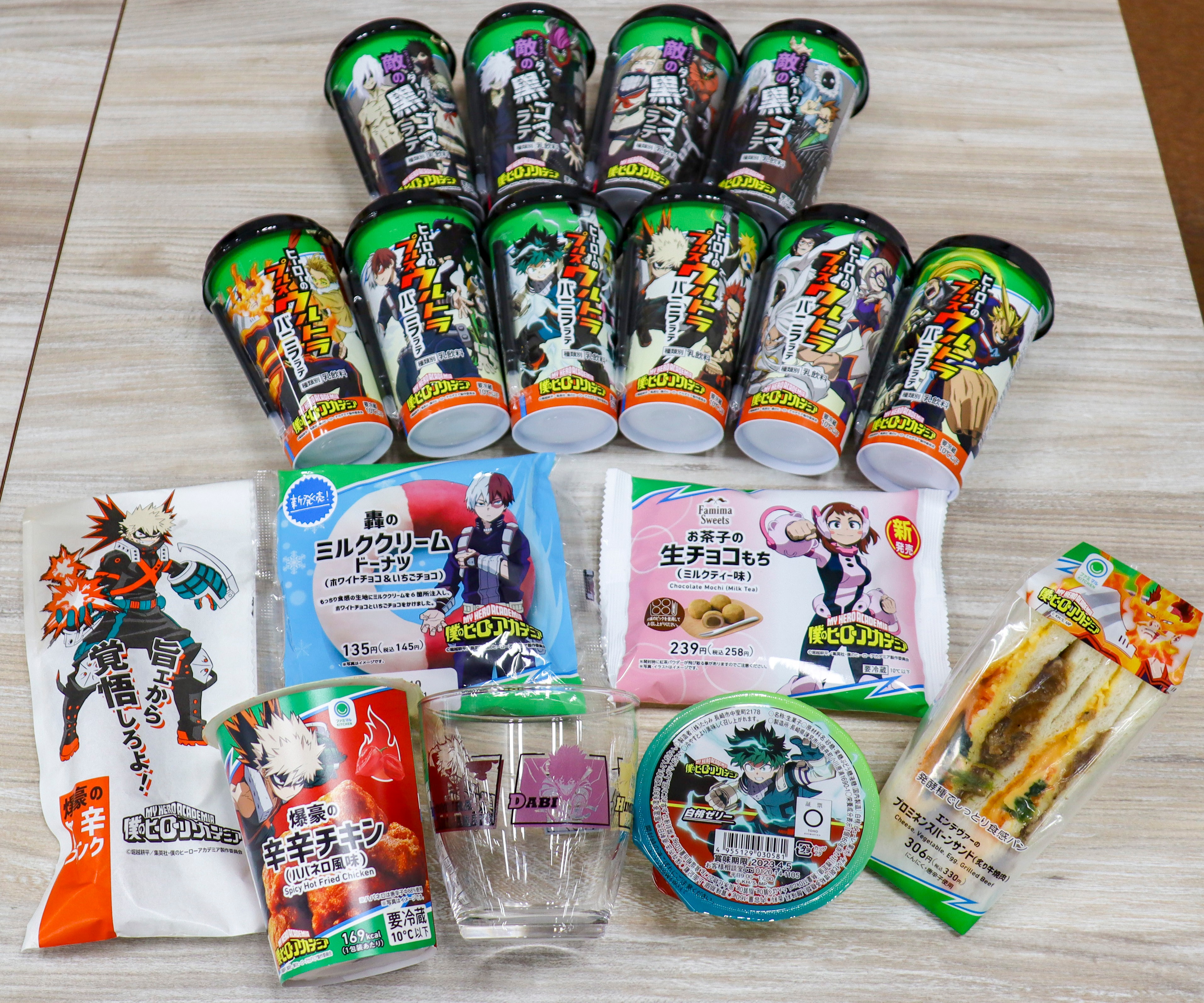 ヴィラン連合も！ファミマの『僕のヒーローアカデミア』新商品をすべて