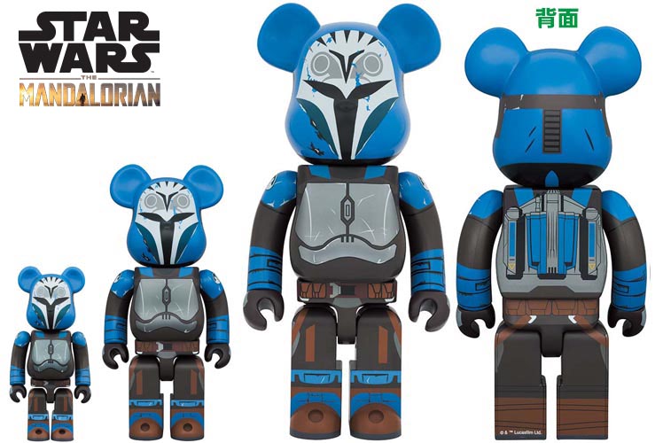 仮面ライダーXと仮面ライダーブレイドがベアブリックに