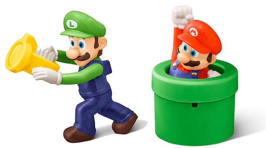 スーパーマリオ』がハッピーセットに！マリオやルイージが動くぞ