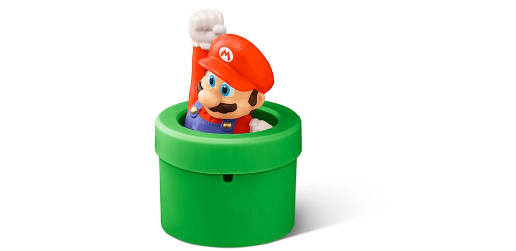 スーパーマリオ』がハッピーセットに！マリオやルイージが動くぞ