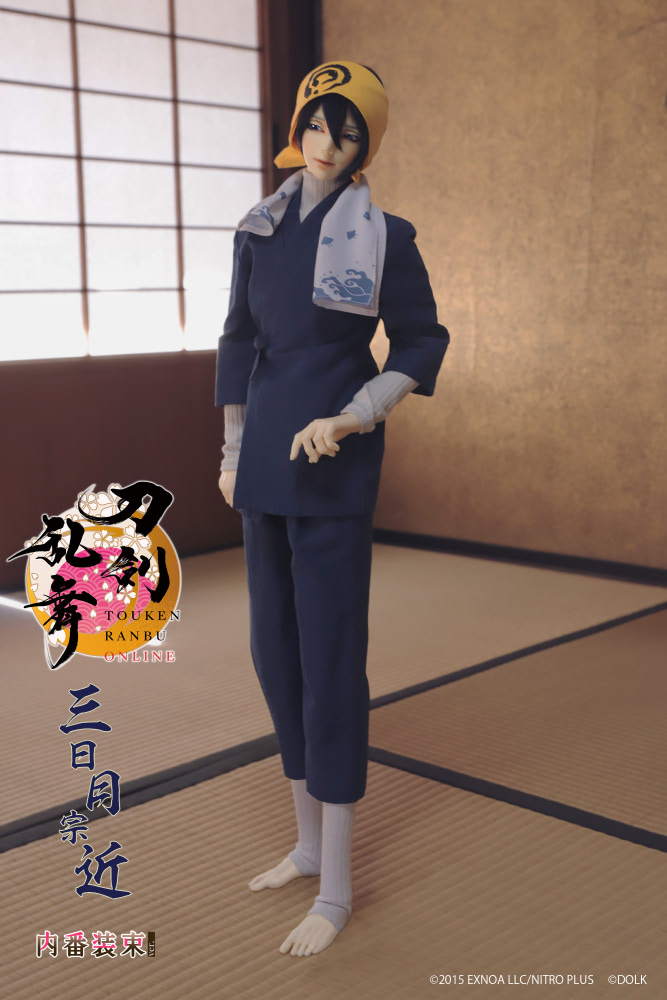 刀剣乱舞　三日月宗近　内番装束　衣装のみ　DOLK キャストドール 刀剣乱舞』三日月宗近のキャストドールが本日（12月25日19時