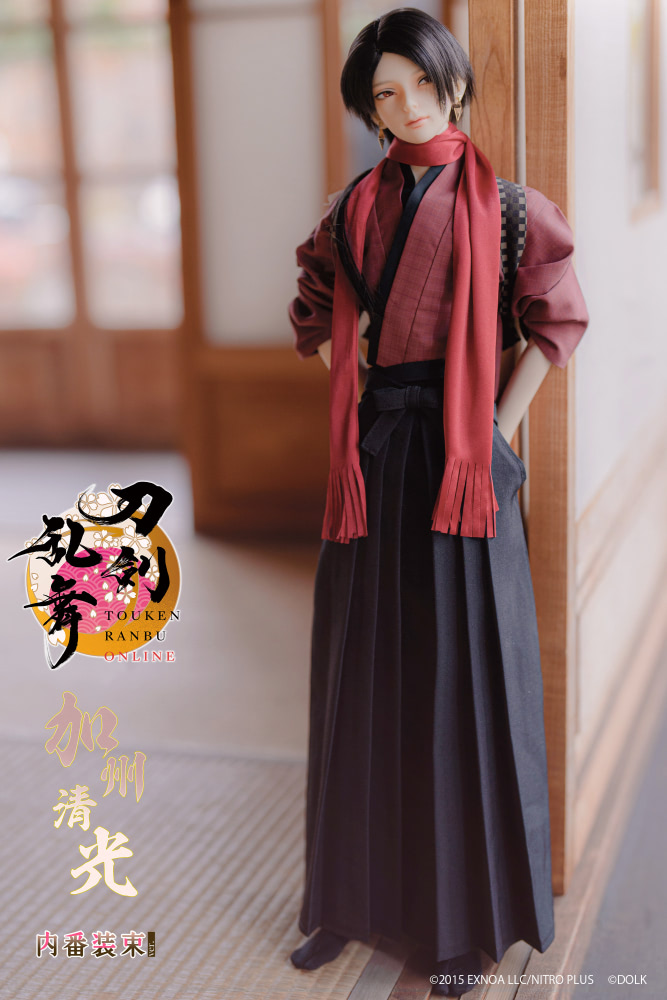 刀剣乱舞　三日月宗近　内番装束　衣装のみ　DOLK キャストドール 刀剣乱舞ONLINE」三日月宗近・加州清光 キャストドールの内番