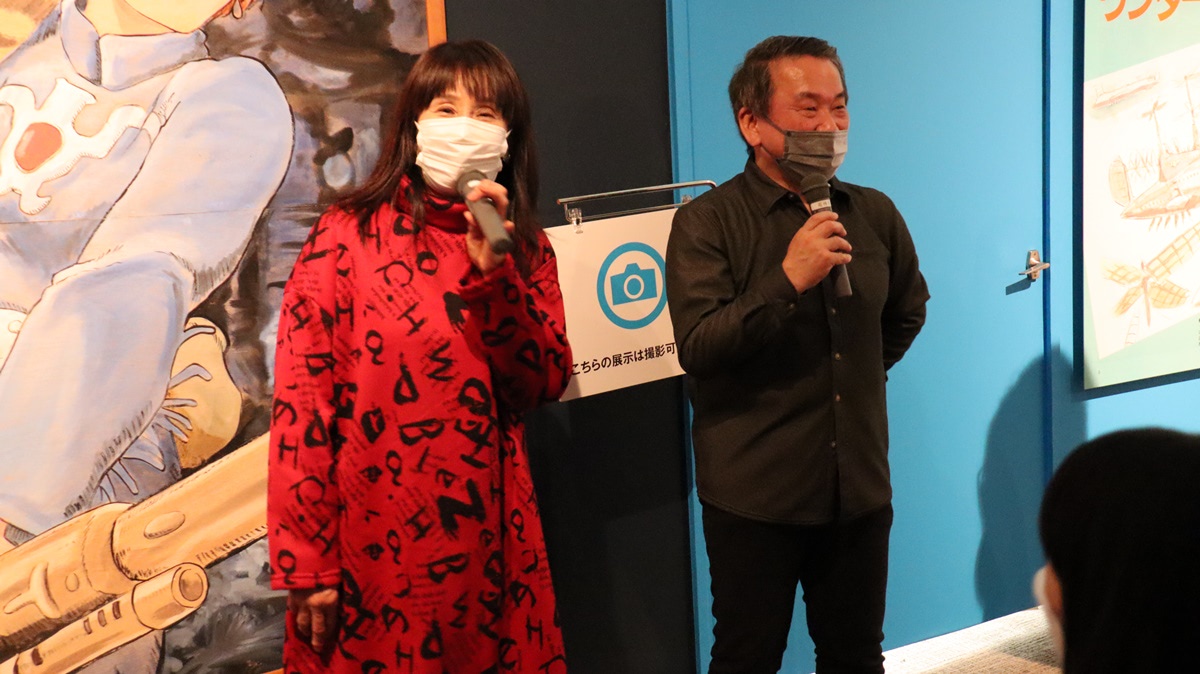 島本須美が大サービスで応えた『アニメージュとジブリ展』ナイト