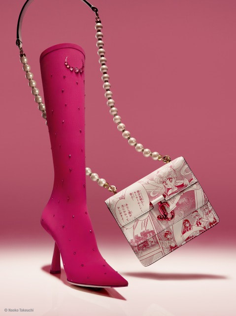 ※断捨離セーラームーン※【美品】GUCCI ピンク バレエシューズ 私たちにパワーをくれる「ジミー チュウ × 美少女戦士