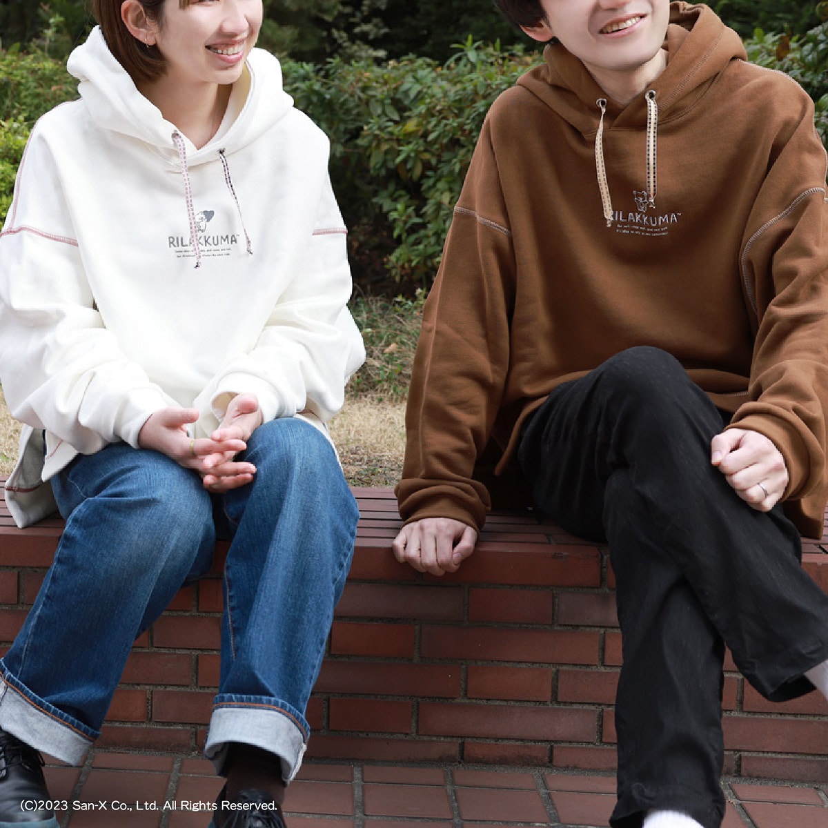 ちょっぴり《和》テイストな『リラックマ』パーカーでごゆるりと