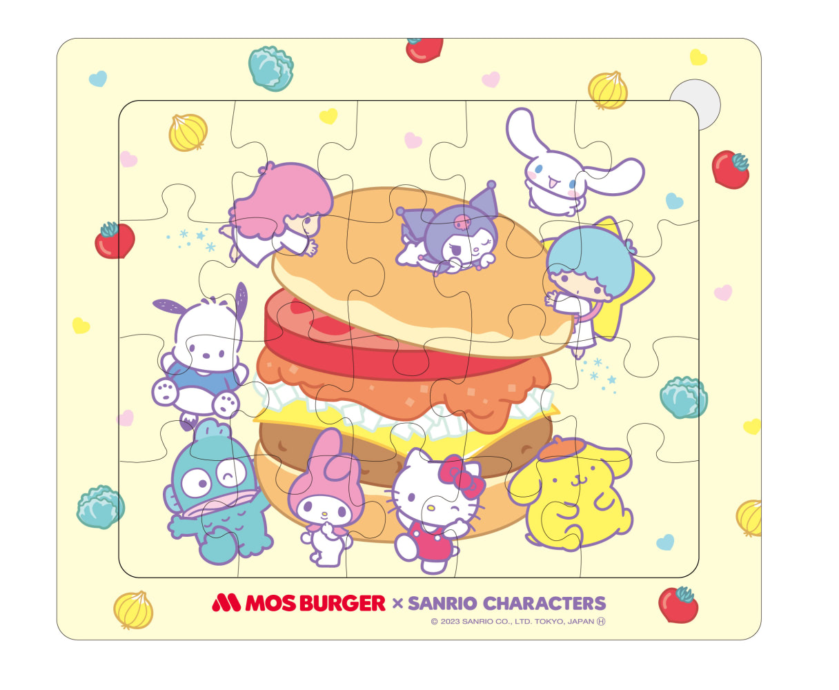 モスバーガーに『サンリオキャラクターズ』♪ コラボおもちゃが