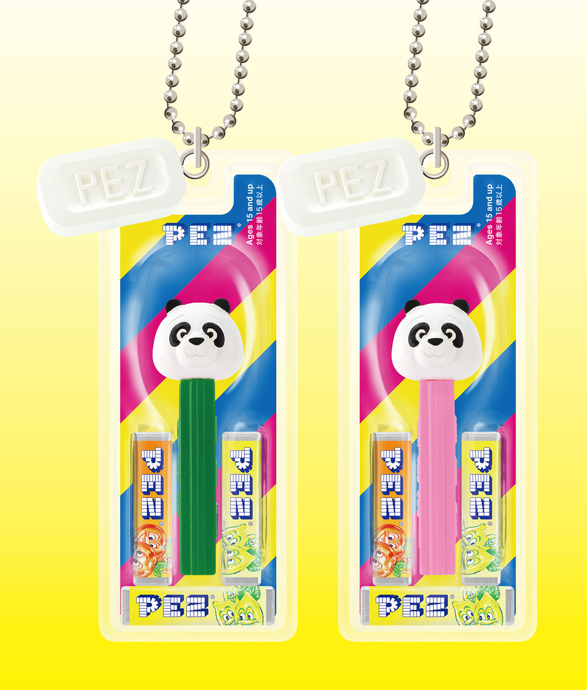 レトロポップでかわいいペッツをパッケージごと再現したマスコット