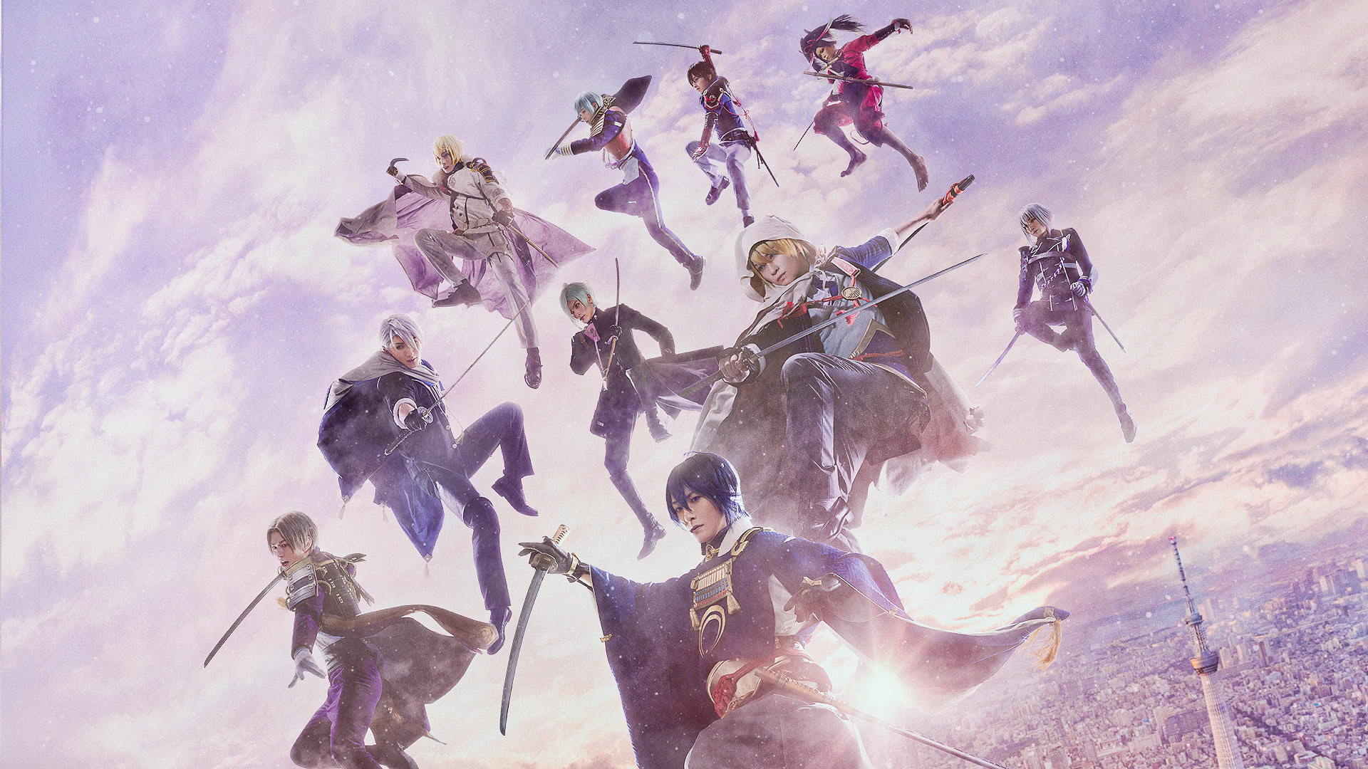 映画 刀剣乱舞 キャラファイングラフ A3 Fate/Grand Order Road