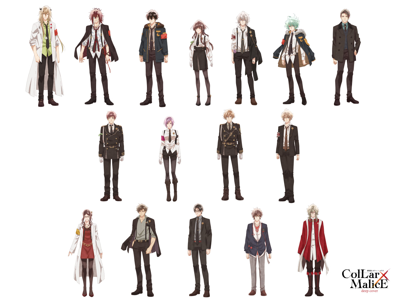 劇場版Collar×Malice』ティザー予告＆第二弾KV、アニメ版ビジュアル