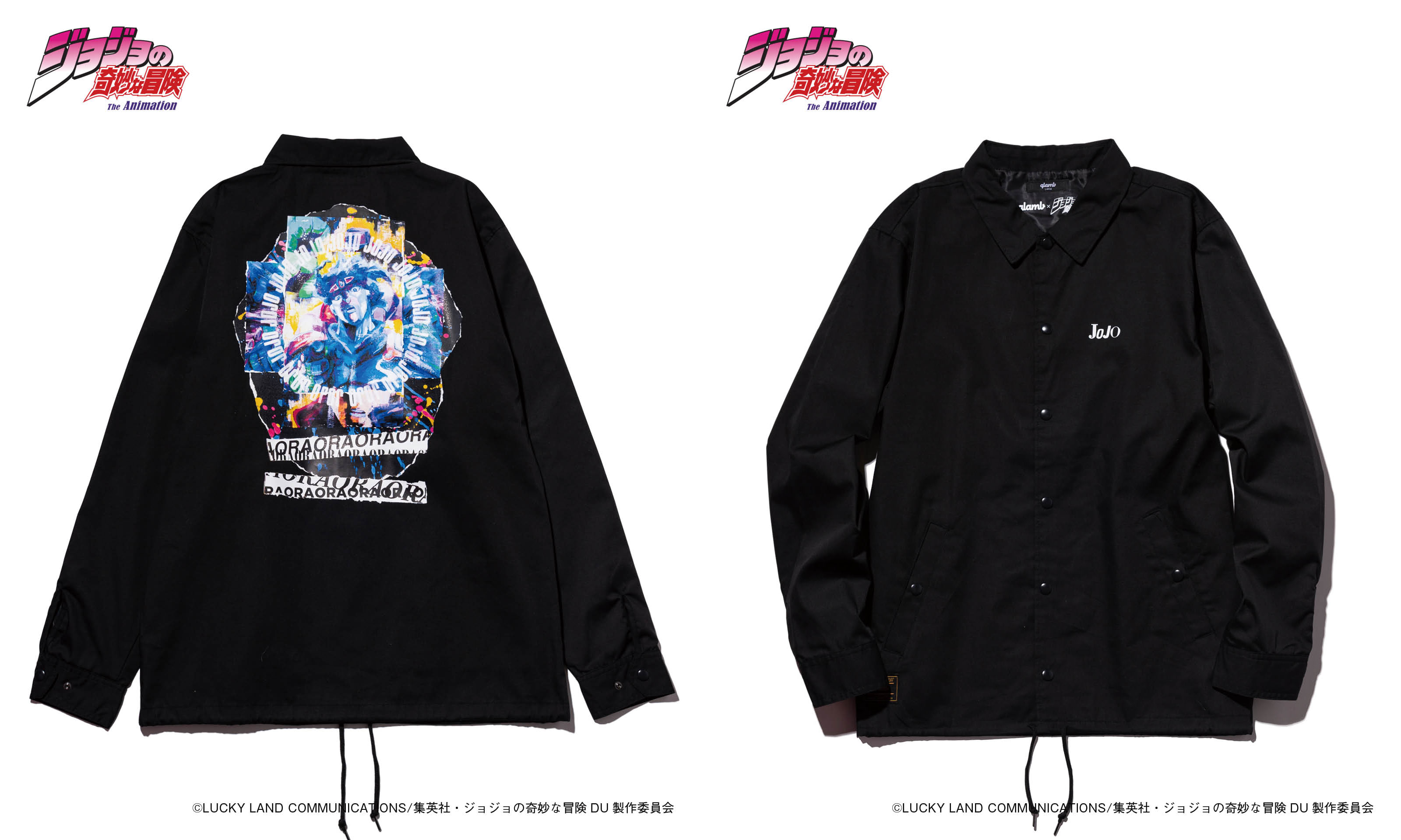 ジョジョ×glamb】スタンドをロックに着こなす！ 魅力的なウェア勢揃い 