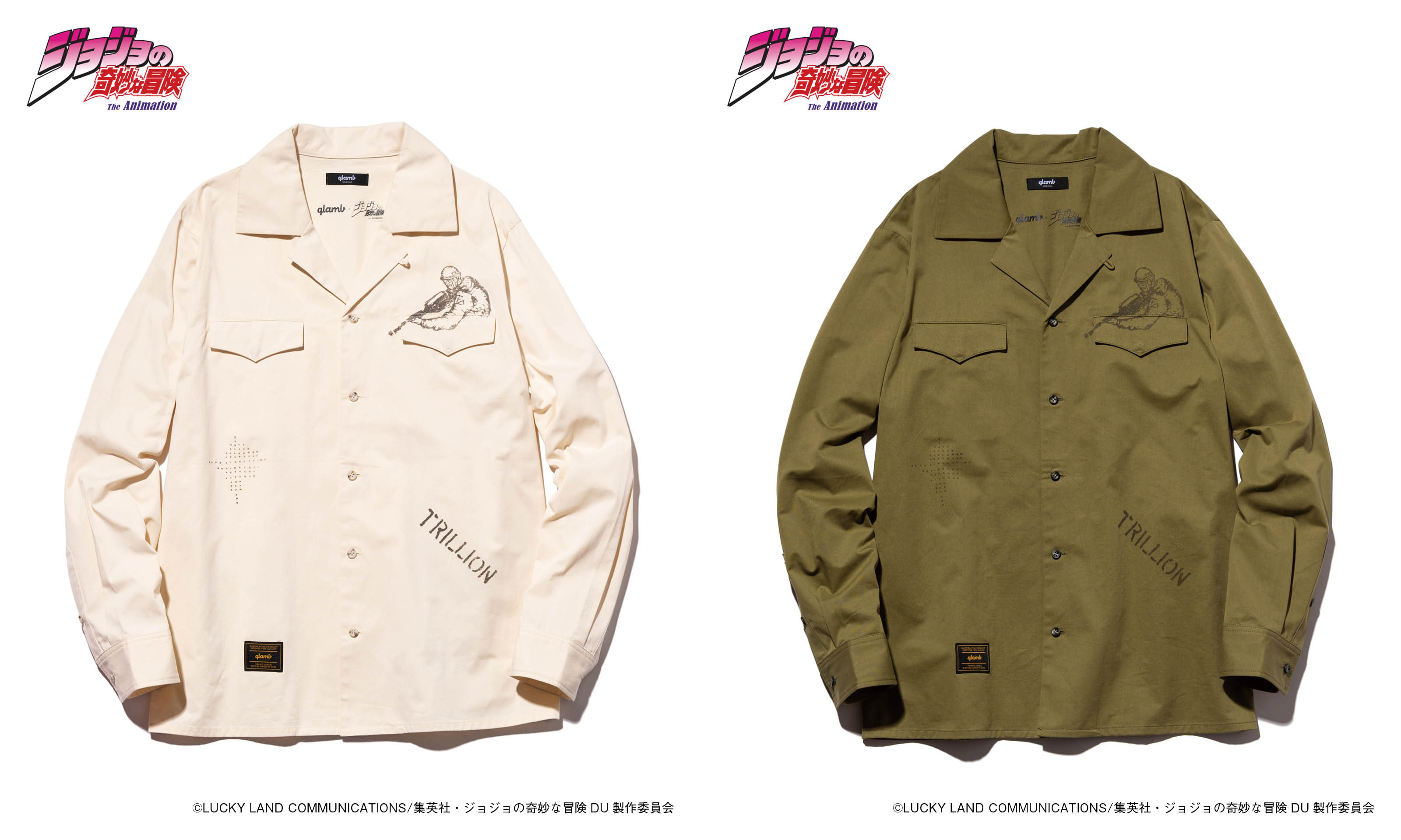 ジョジョ×glamb】スタンドをロックに着こなす！ 魅力的なウェア勢揃い 