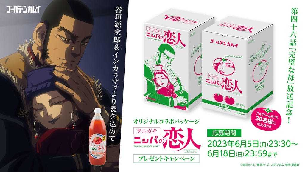 ゴールデンカムイ】谷垣＆インカ（ラ）マッの愛の贈り物「ニ（シ）パの