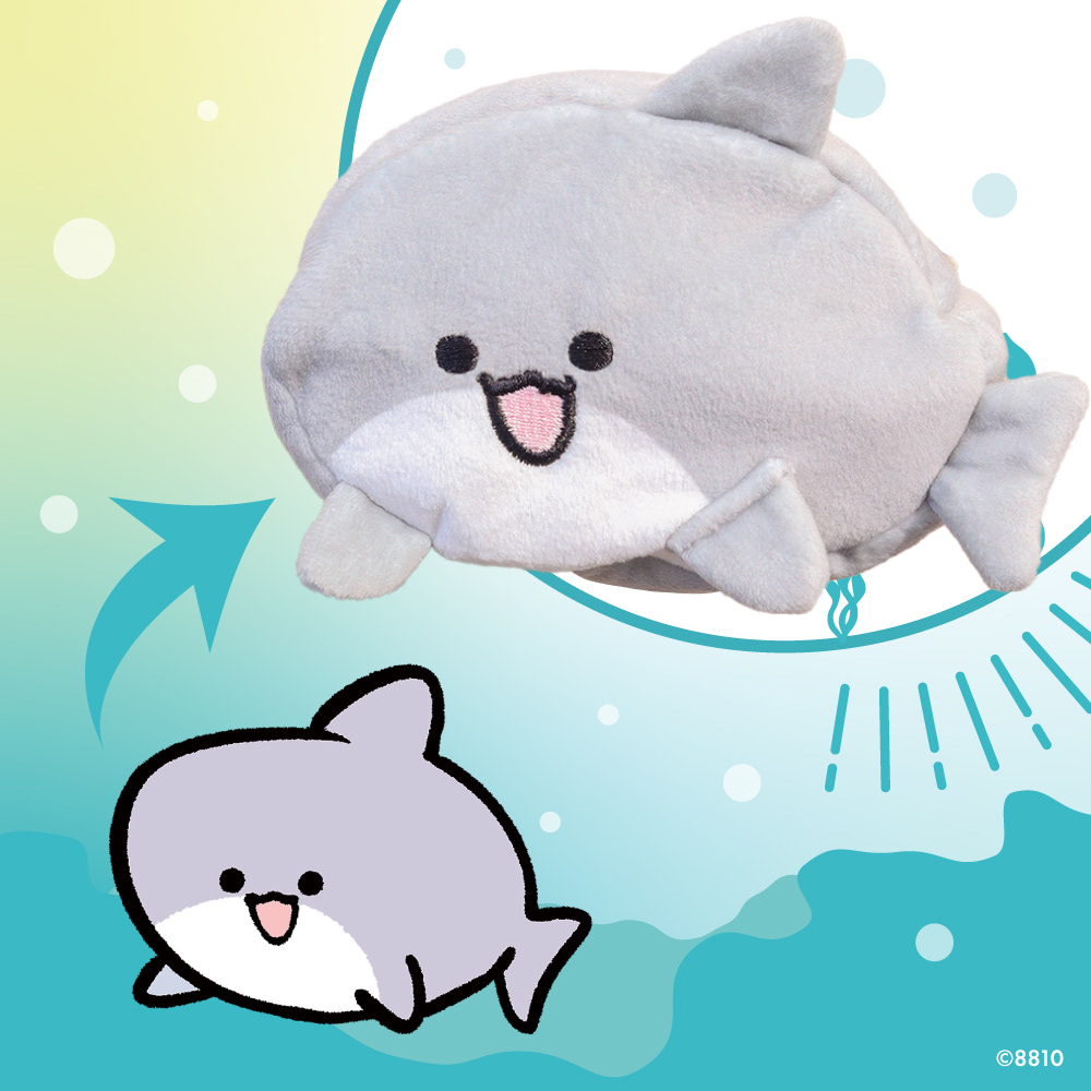 ゆる～くシュールな世界観がクセになる！ 8810のキャラクター「さめ