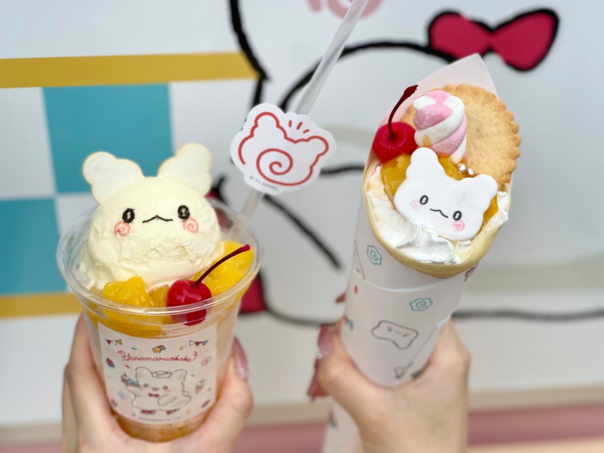 サンリオ】はなまるおばけ初のミニショーイベント開催！ カフェワゴン