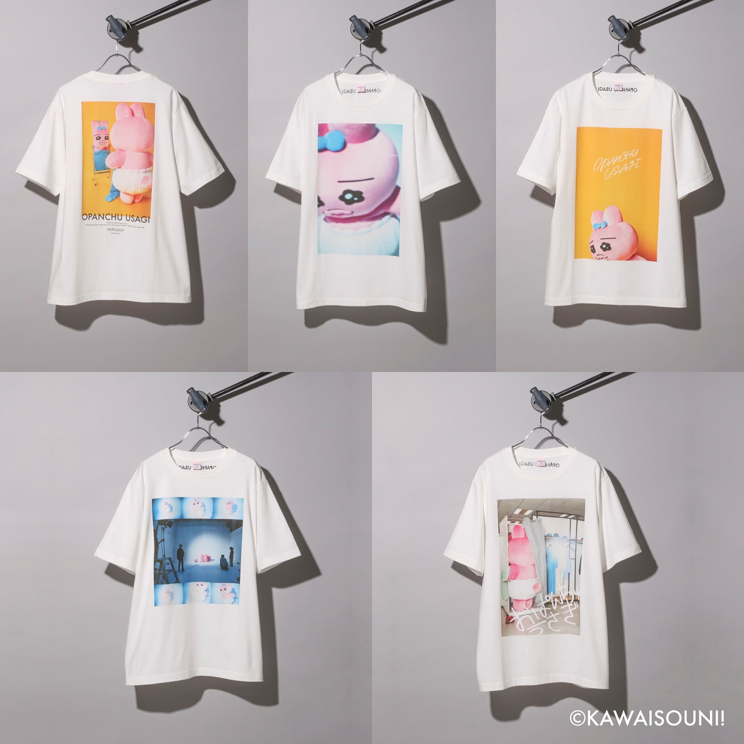 はむちゃん@ミニチュアパンページ♡Tシャツ計10枚 おぱんちゅうさぎ】とHeatherが「実写版おぱんちゅうさぎ」を商品化