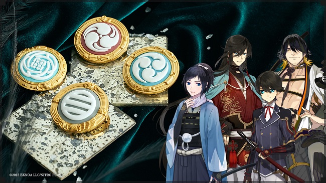 刀剣乱舞 フェリシモ 大和守安定 カメオ風アクセサリー 刀剣乱舞ONLINE×フェリシモ第2弾！二十三振りの刀剣男士があなた