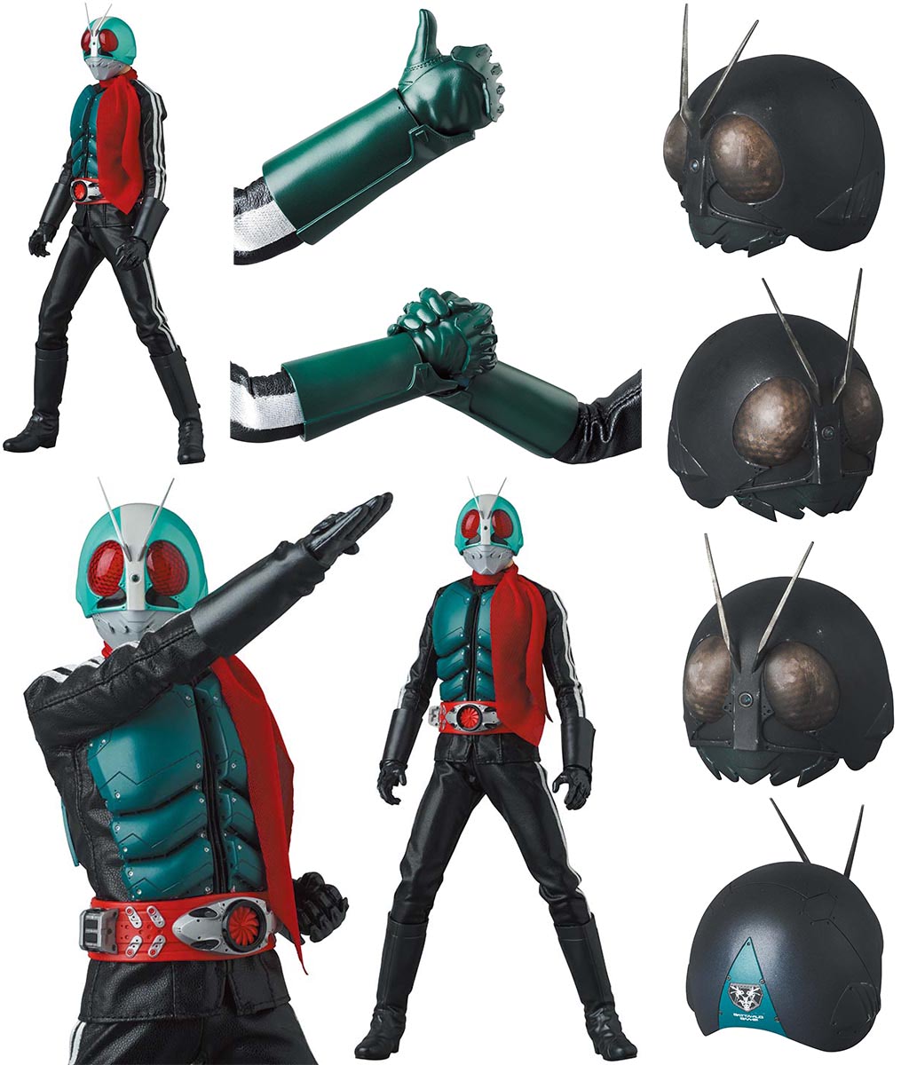 シン・仮面ライダー』仮面ライダー第2＋1号が1／6可動フィギュア
