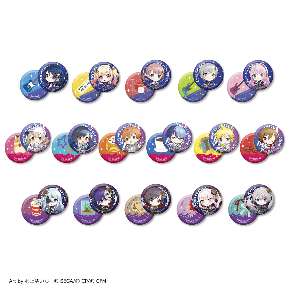 アニくじ 缶バッジセット 本日から再販！【ローソン】大好評『初音ミク』セガラッキーくじ！Vol