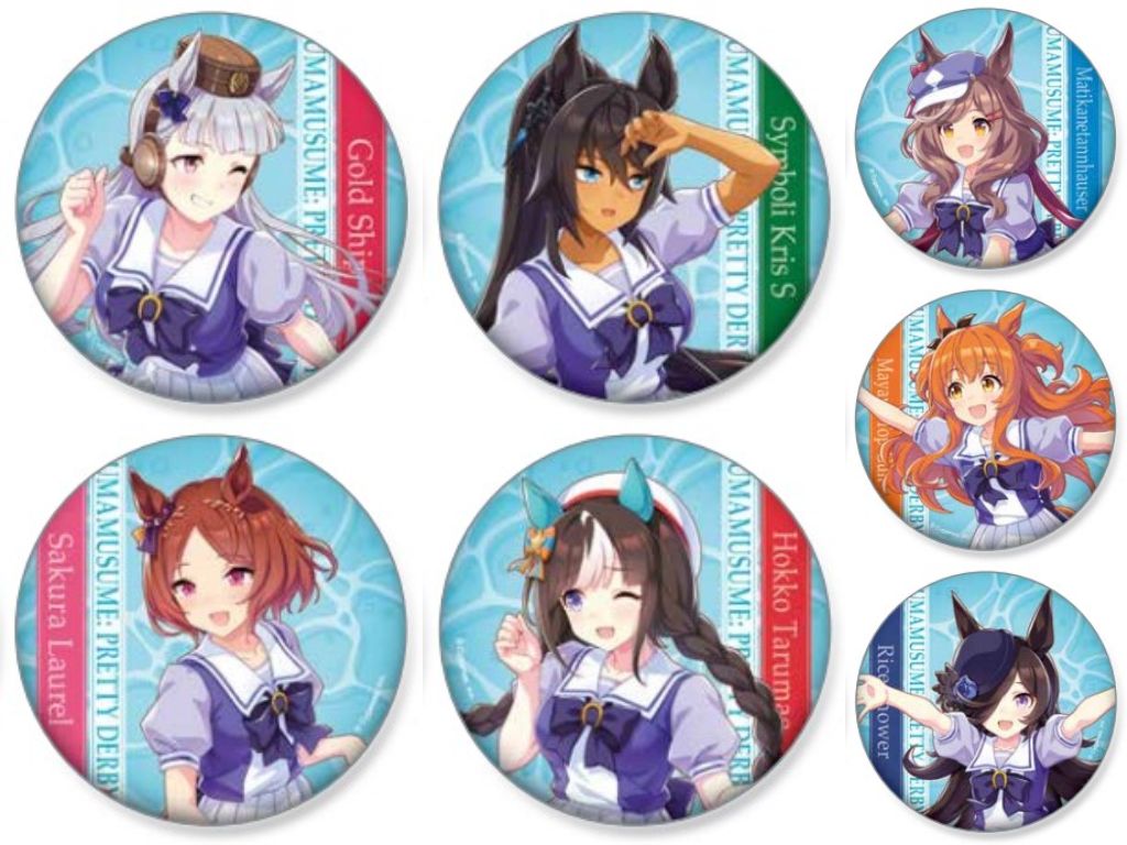 本日出走【ウマ娘×ファミマ】ドット絵アクリルチャームとプリント第3弾