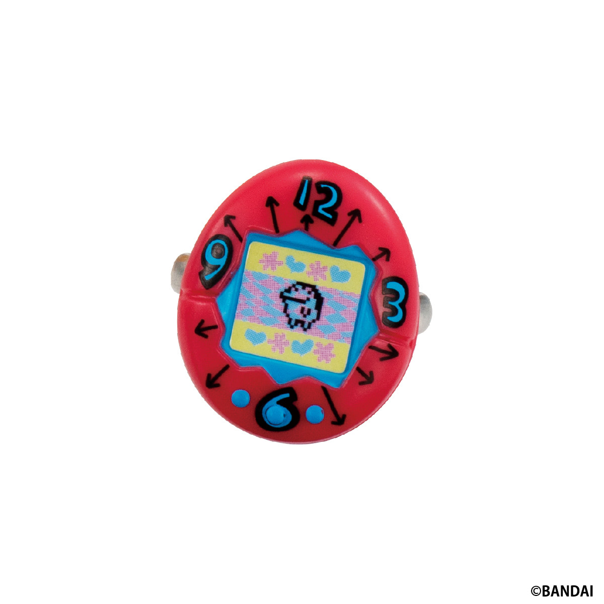 たまごっち/当時もの/アクセサリー/指輪 初代「たまごっち」が指輪になってガシャポン®に登場！1996年