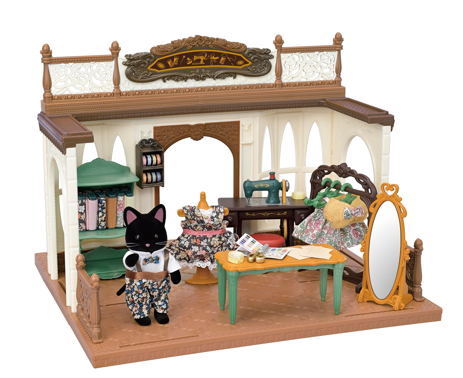 シルバニアファミリー街のおしゃれなブティックfashion bouti