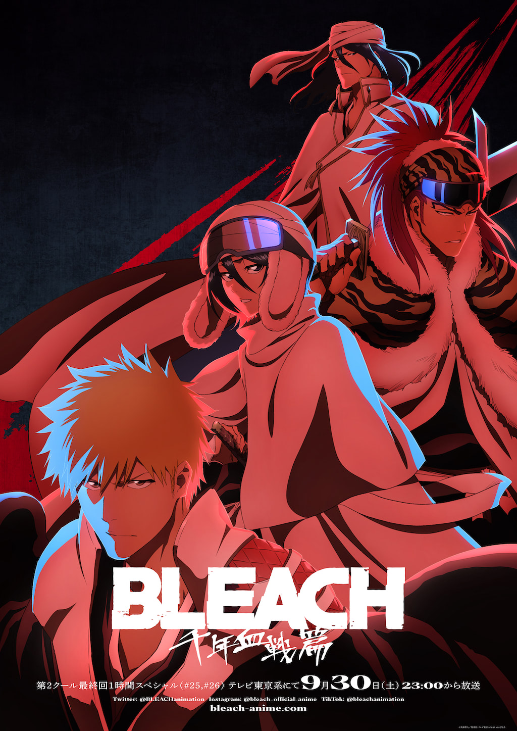 BLEACH 千年血戦篇ｰ訣別譚ｰ』第25話クライマックスは1時間SP