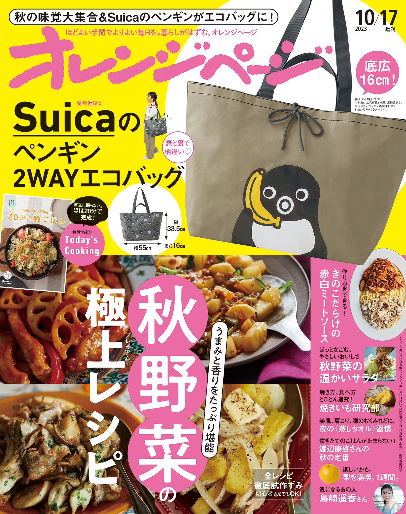 驚くほど入る！『Suicaペンギン』エコバッグは表も裏も可愛い