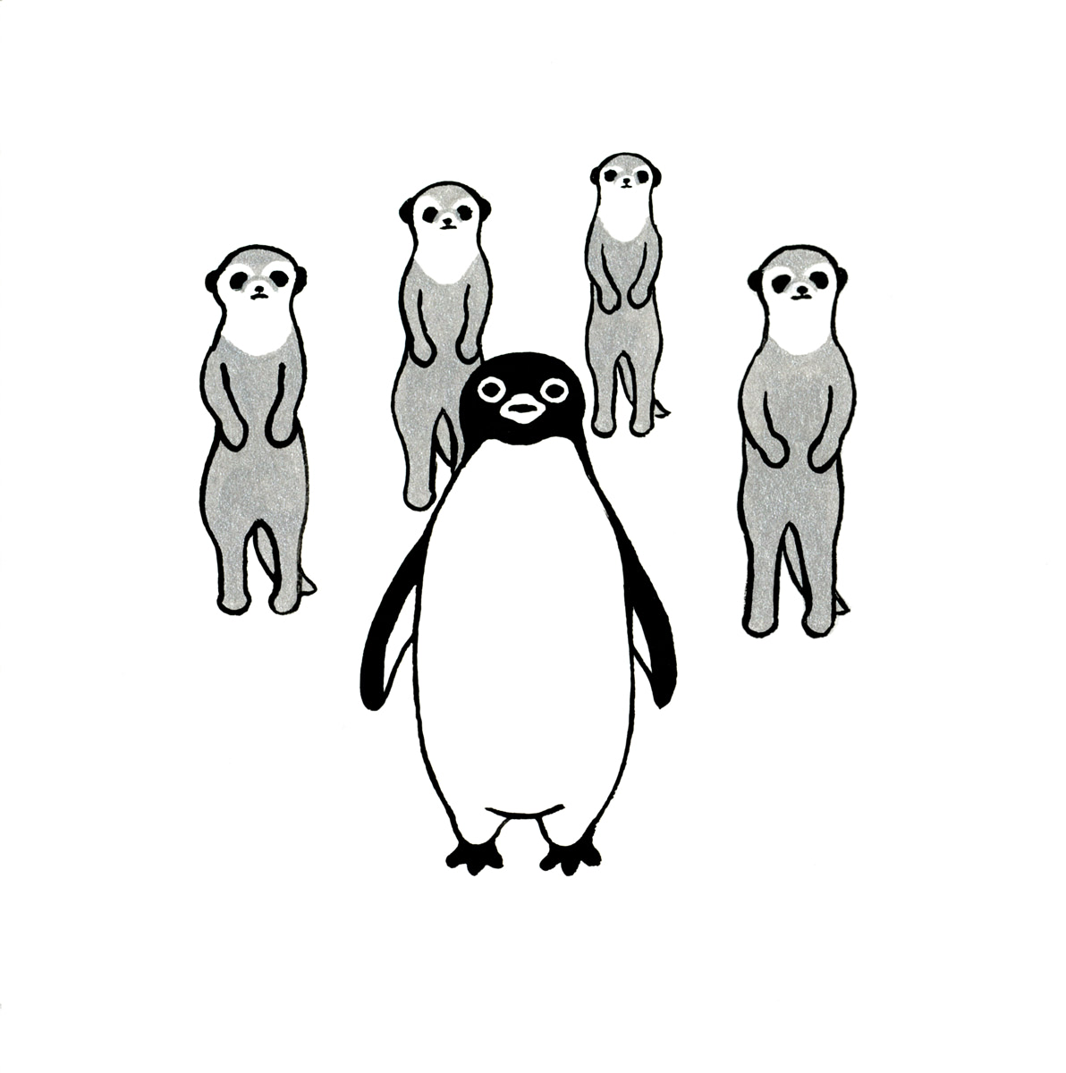 Suicaのペンギン」坂崎千春の展示会「ペンギン秋まつり」仙台三越で