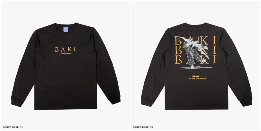 刃牙 Long Sleeve Tee エンドルフィン ホワイトXL