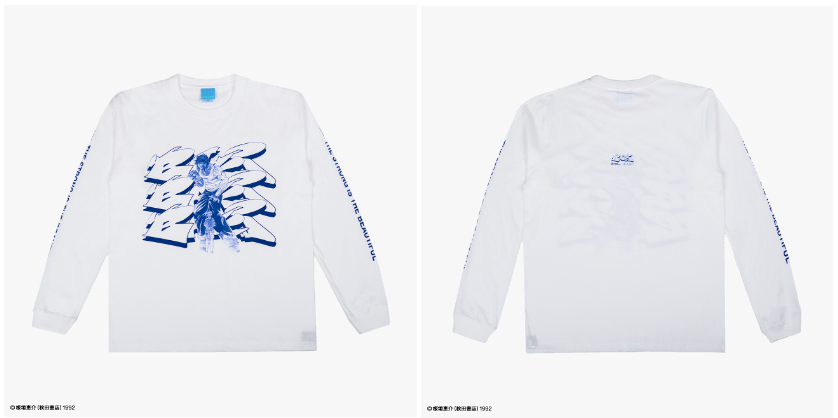 刃牙 Long Sleeve Tee エンドルフィン ホワイトXL 刃