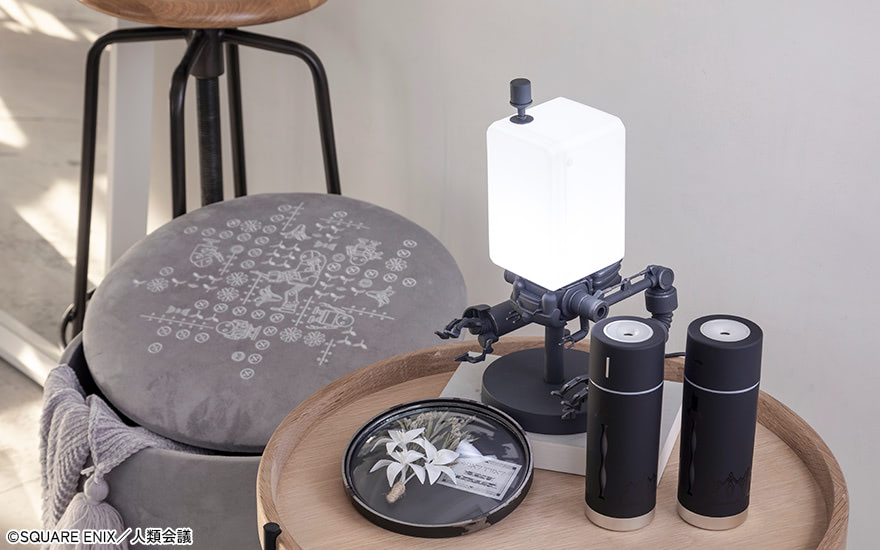 NieR】ポッド型ランプがカッコ良すぎる！「人類に栄光あれ