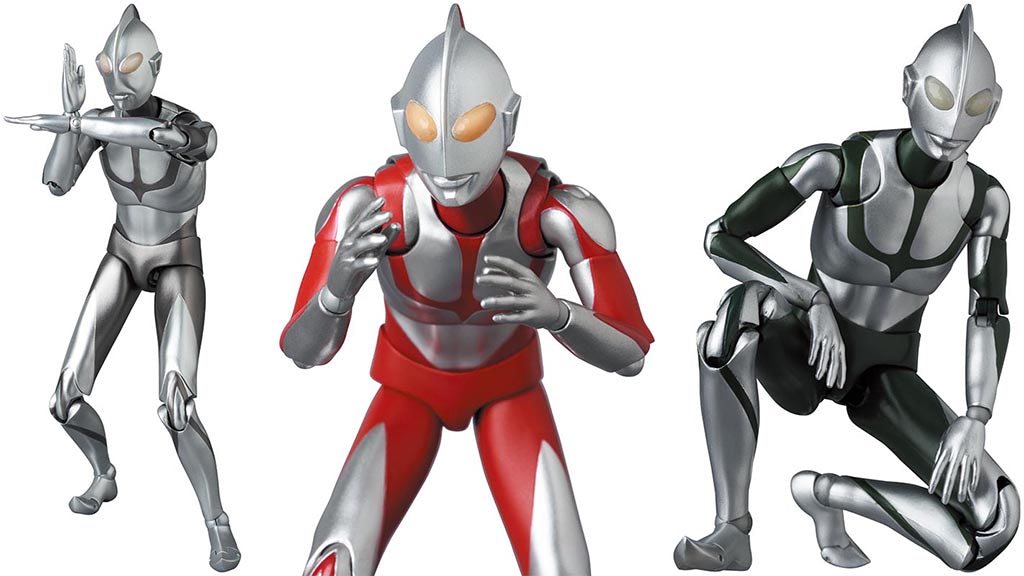 シン・ウルトラマン』3形態を造型とカラーリングで再現